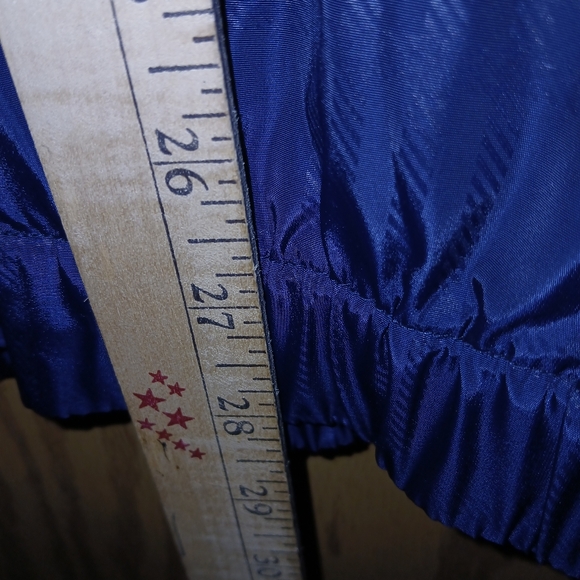 PGA Tour Windbreaker 1/4 Zip Mens Size Large Blue Checkered Mesh Lined Golf - Picture 13 of 15